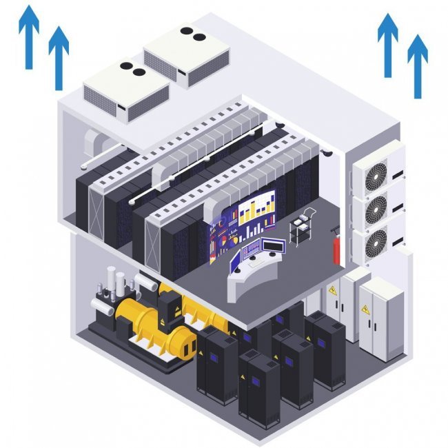 Вытяжная вентиляция серверной